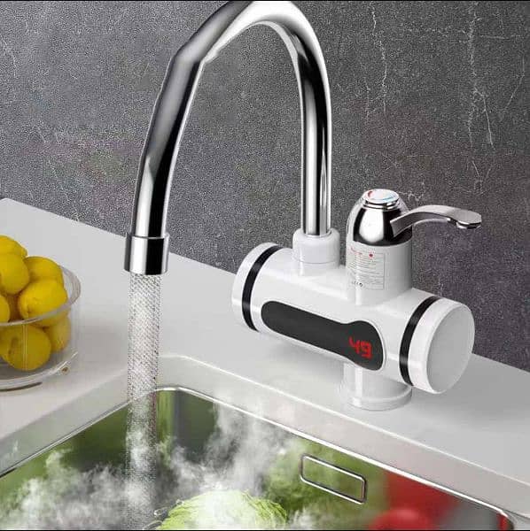 Tankless instant Electric Hot Water Tap Heater Faucet 0