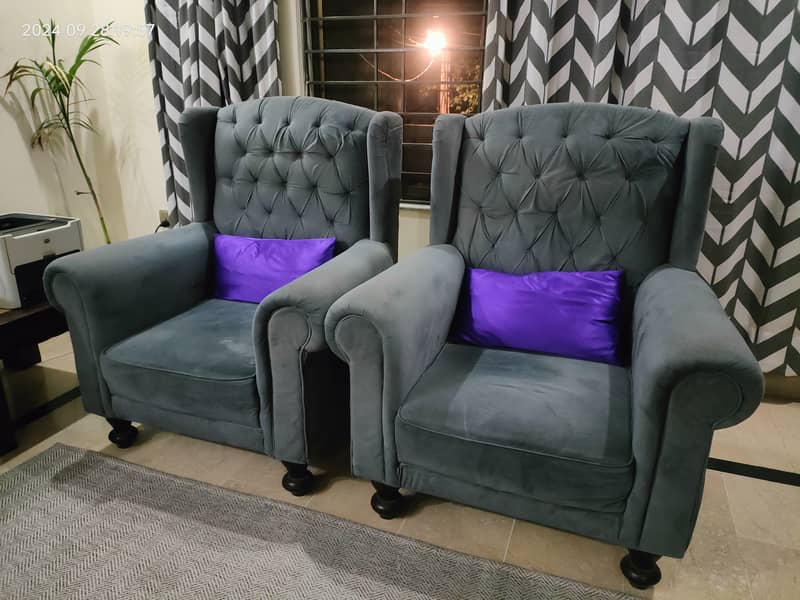 7 – Seater Sofa Set – Chesterfield 1