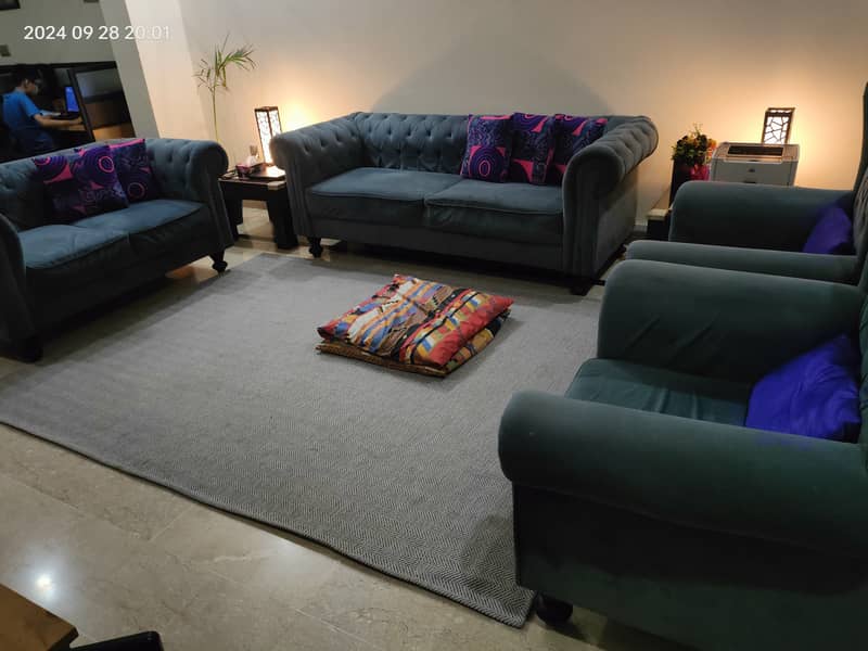 sofa | 7 seater sofa | Chesterfield sofa | wooden sofa | luxury sofa 4