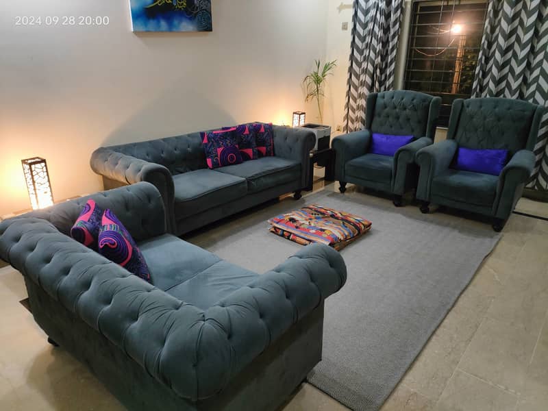 7 – Seater Sofa Set – Chesterfield 5