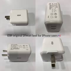 Apple 20watt Samsung 25/45 watt original chargers 0