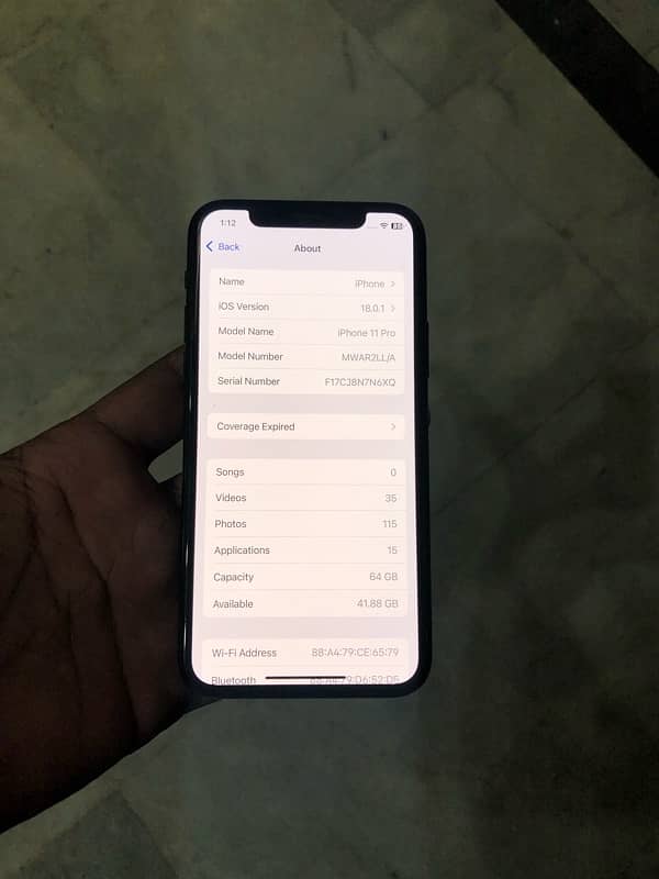 iphone 11pro non active 9