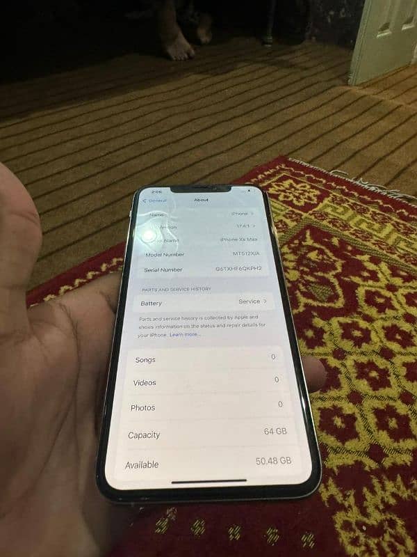 Iphone xs max pta approved 64gb exchnge 1