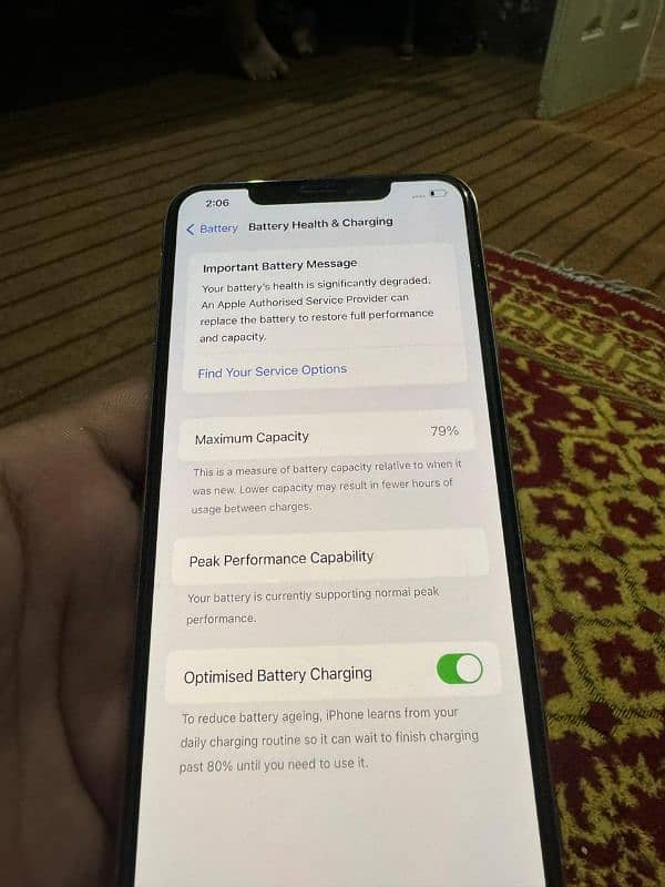 Iphone xs max pta approved 64gb exchnge 5