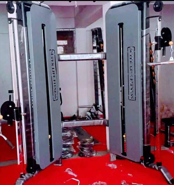 Full Gym Setup|Gym Equipment|Functional Trainer|Dual Smith Machine 3