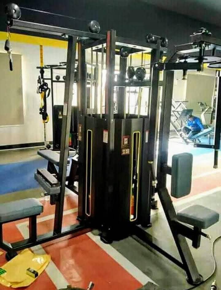 Full Gym Setup|Gym Equipment|Functional Trainer|Dual Smith Machine 5