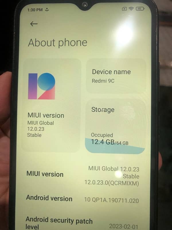 redmi 9C 3gb/64 gb with box 7