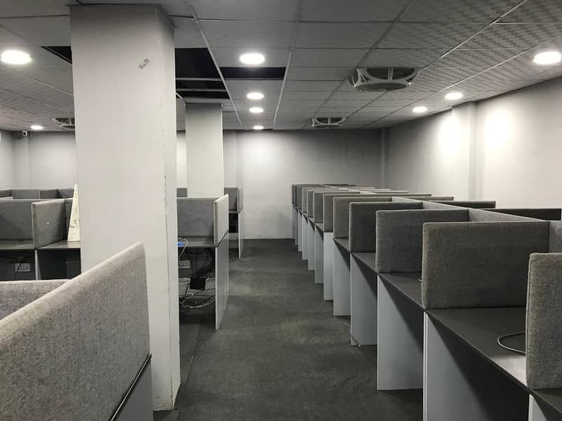 Call center, Co work Space,  Floor availabe for rent on Murree road 4