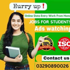 Home Based Online job Available Male & Females Students 03290890026