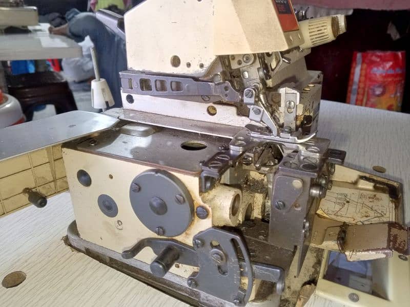 Juki piko & Overlock Machine japani 6