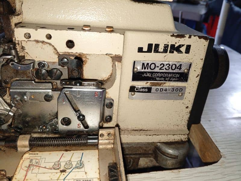 Juki piko & Overlock Machine japani 7