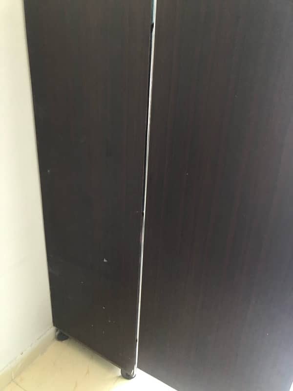 wooden cupboard mint condition 9