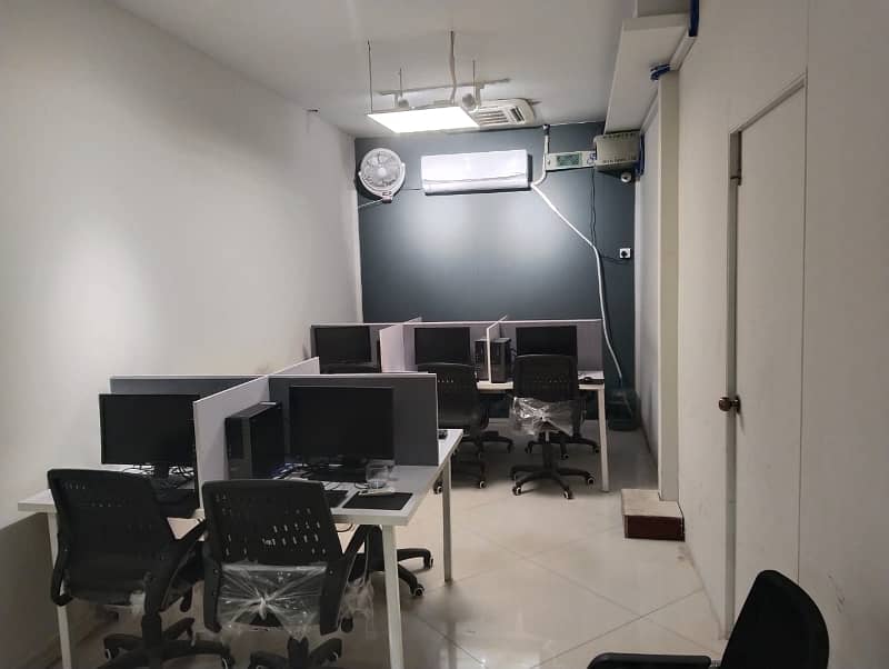 Fully independent furnished office for rent with services 11