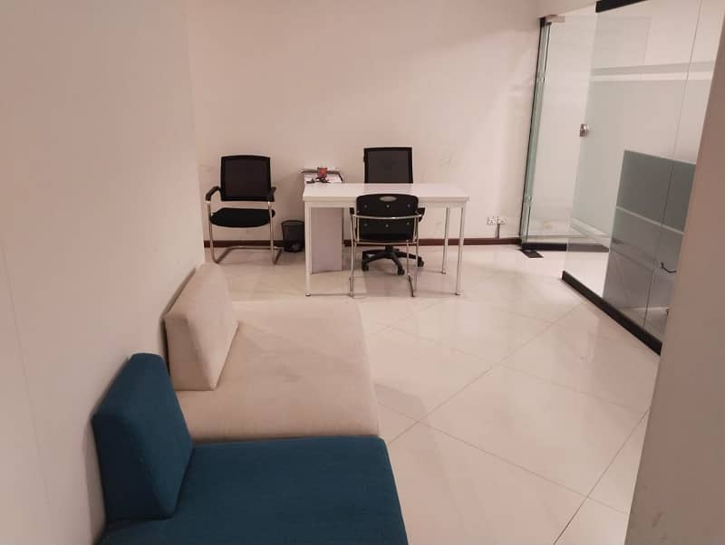 Fully independent furnished office for rent with services 12