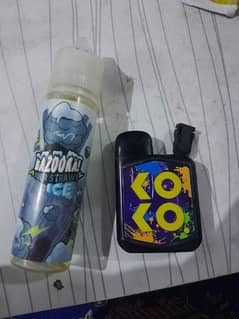 Koko Prime Pod Available For Sale with Flavour bottle