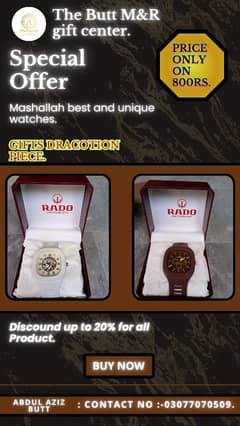 masallah unique watches