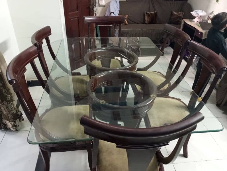 Master Dining Table with 6  Chairs 1