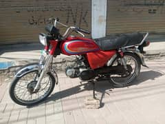 Hero 70 Model 2012 Rawalpindi Number