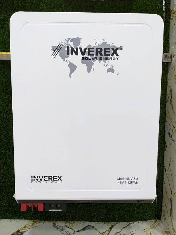 INVEREX 48V 100AH LITHIUM ION BETTERY 0