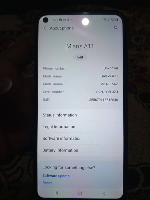 Samsung  A11 3 32 ha   U. A. E   or non PTA ha 1