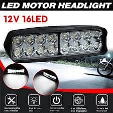 Led Light High Low Flash Light Universal All Bikes