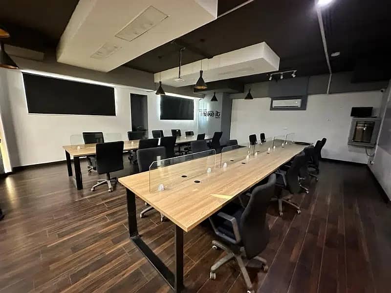 8 MARLA FULLY FURNISHED OFFICE FOR RENT 9