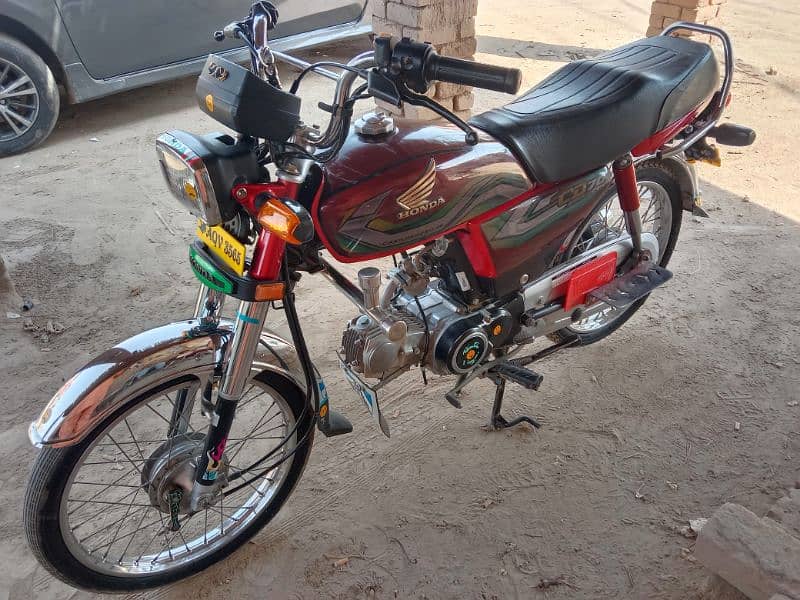 Honda cd 70 bike for sale model 2023 /03067231437 2