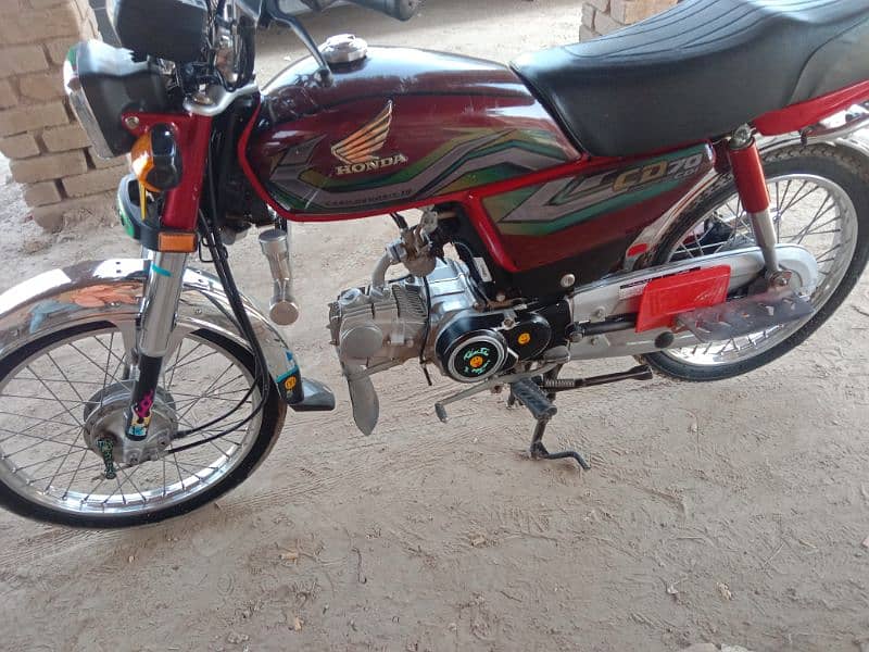 Honda cd 70 bike for sale model 2023 /03067231437 13