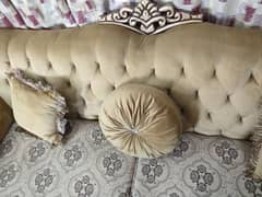 7 seater sofa set with table