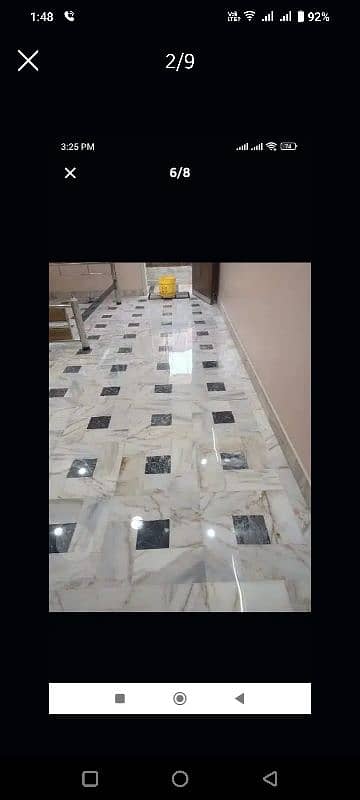 Tiles and Marbles fixing / VIP NAYAB MARBLE POLISH prop Fareed Ahmed 1