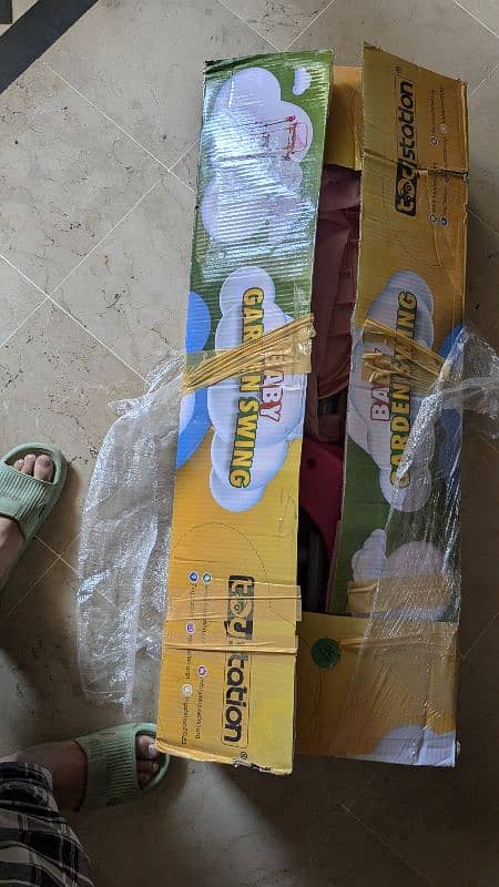 kids swing new never used 3