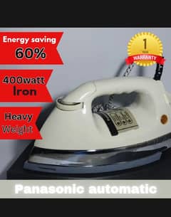 400Watt Automatic Panasonic lron Best quality iron, White Low Voltage