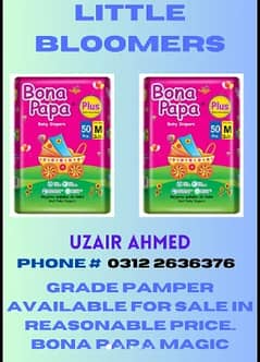 Diaper | Bona Papa Magic | Nana smarty Diaper| BABY DIPER