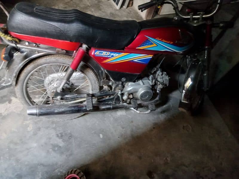 Honda CD 70 good condition everything is ok modal 2019 2