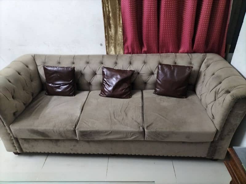 5 seater sofa set for sell 7