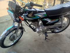 Honda 125 bike