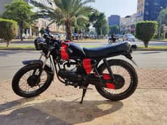 Pridor 100 modified cafe racer