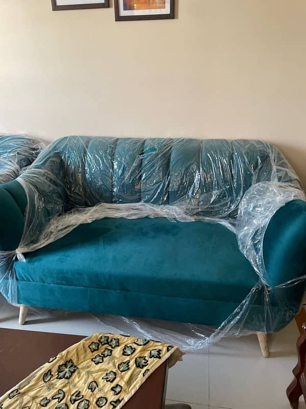 2 Seater + 2 Chairs - NEW SOFA SET 1