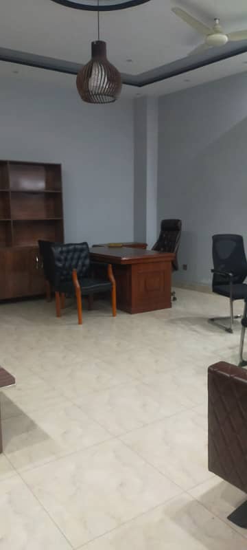 1 knal lower floor available for office at main aitchison gate 4