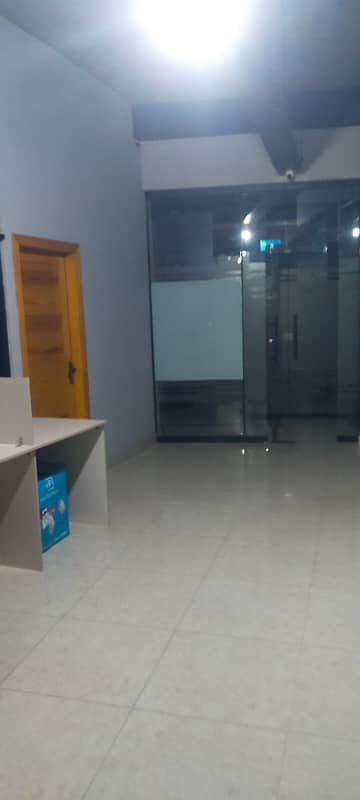 1 knal lower floor available for office at main aitchison gate 8