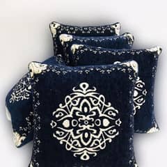 5 Pcs Velvet Embroider Coushin