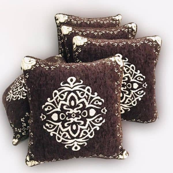 5 Pcs Velvet Embroider Coushin 4