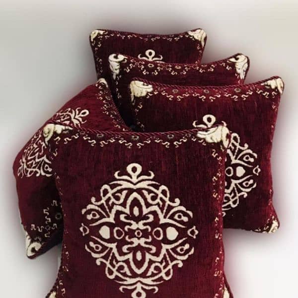 5 Pcs Velvet Embroider Coushin 7