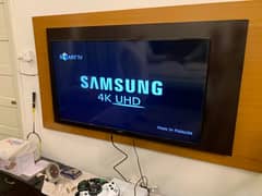 samsung led 50'' smart neat condition No fault using in home (Call me)