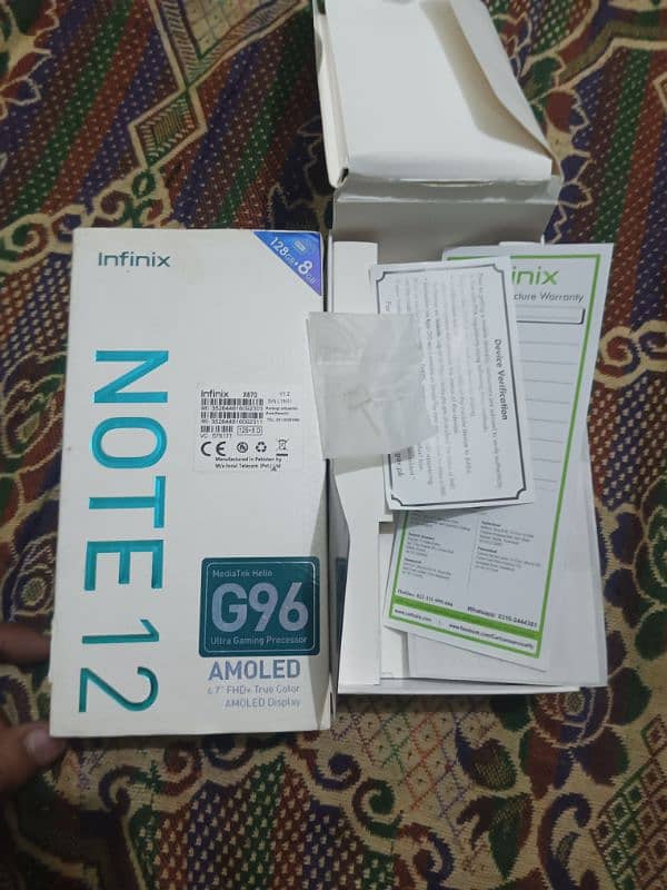 (Infinix note 12) Ram 8+8 memory 128 watsap number 03284050120 2