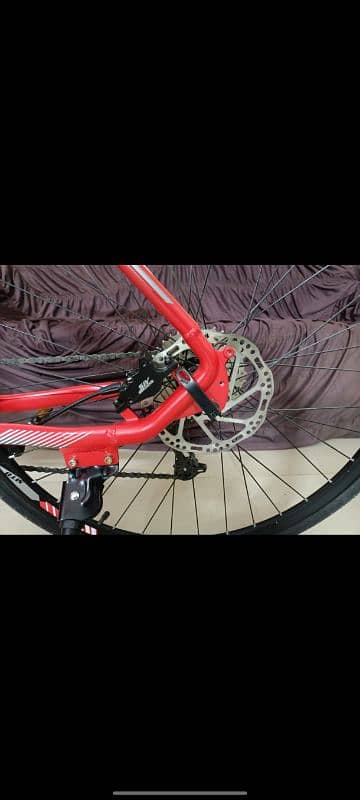 GINIT HYDRAULICS FULL ALUMINIUM FRAME SHIMNO ALTIS GEARSET HYBRID BIKE 5