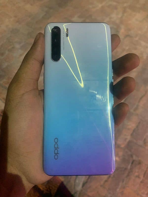 oppo f 15 screen display finger print 2