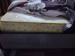 Bedroom Set for sale Cupboard, divider, dressing, bed with matress