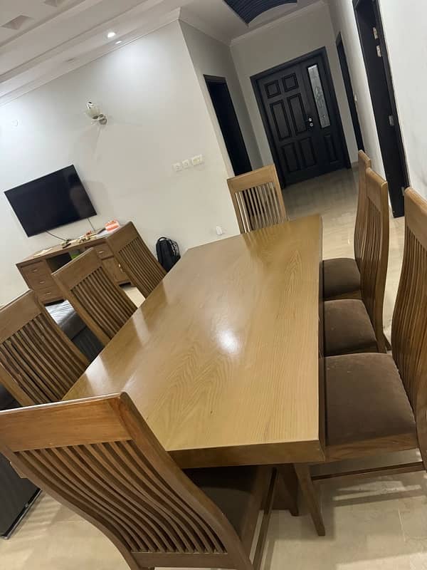 Large Dining Table (8 Chairs) 1