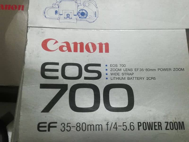 Canon camara Eos 700 Ef 35-80mm f/4-5.6 power zoom ( 03024027208 ) 2